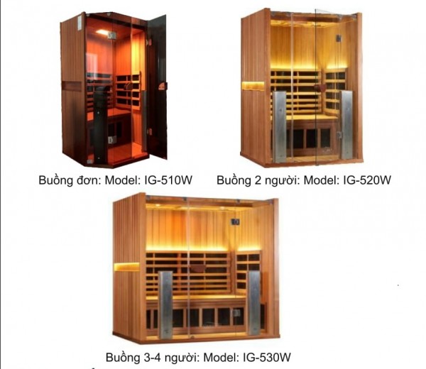 Buồng điều trị hồng ngoại xa Anyspa