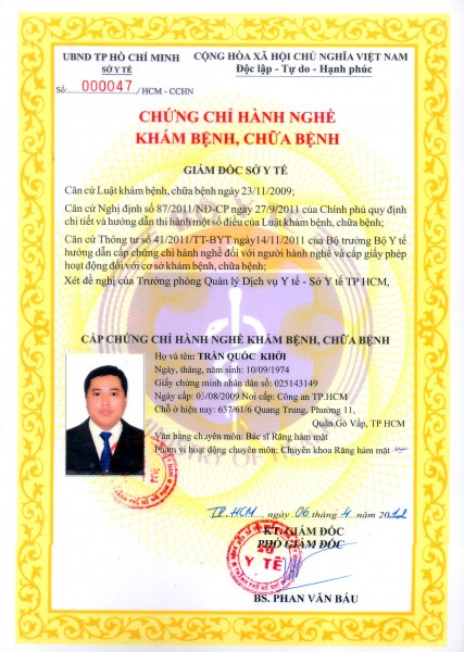 CHO THUÊ GIẤY PHẾP HÀNH NGHỀ X QUANG CT MRI. 