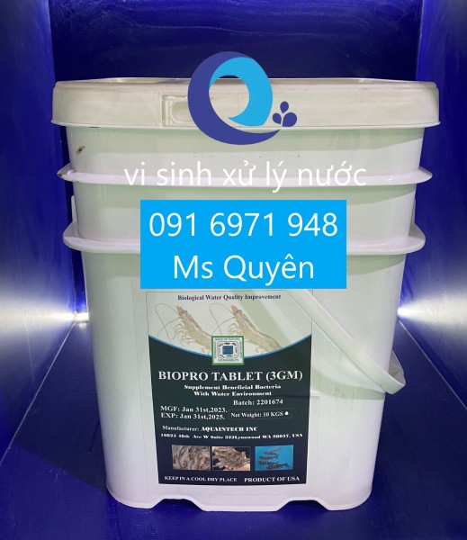 Cung cấp men vi sinh nhập khẩu Mỹ dạng viên 3g Biopro tablet