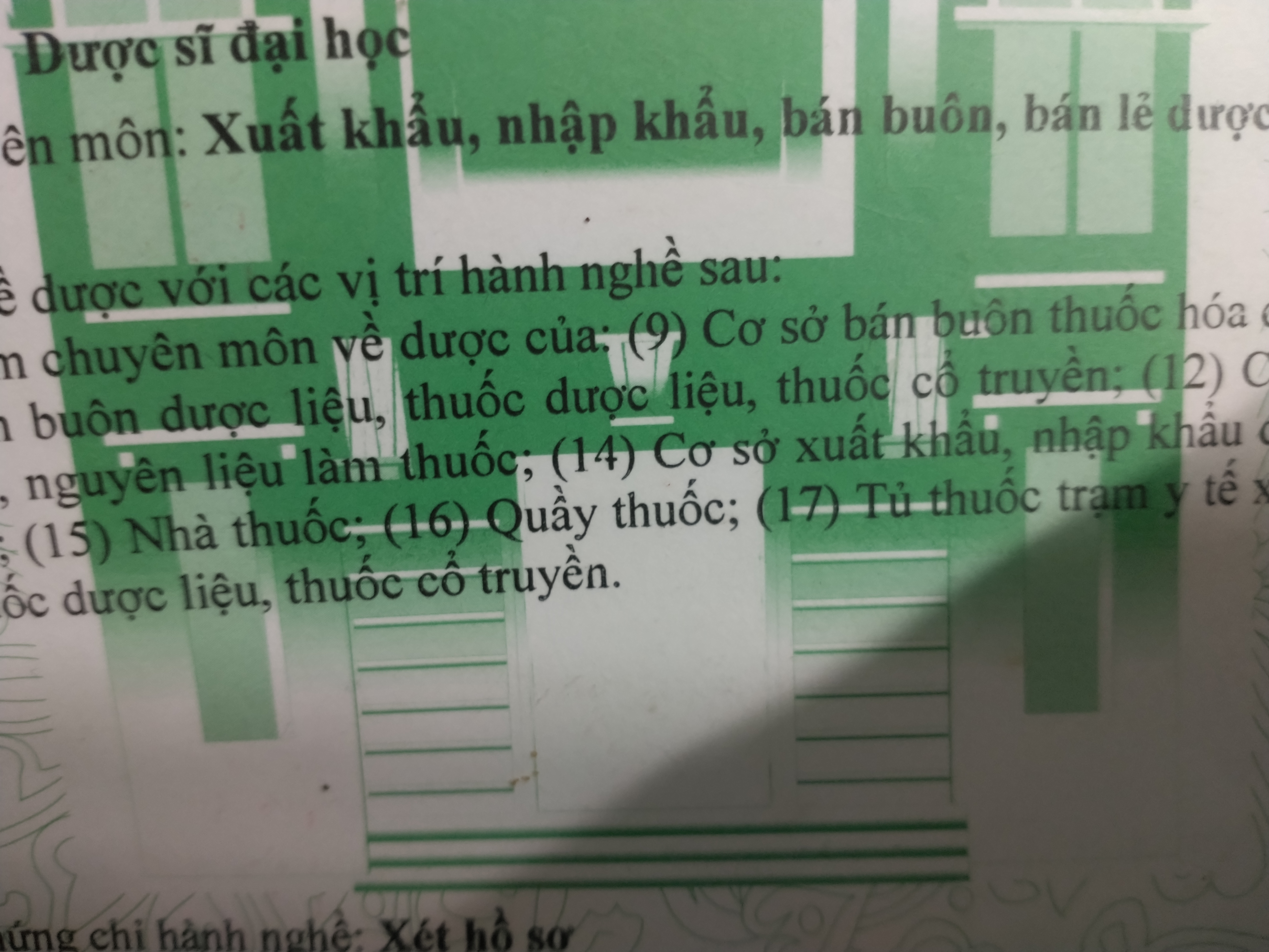 Ds có CCHND cần tìm người hợp tác mở Nhà thuốc/Cty Dược