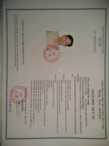 Dược sĩ có CCHN 5 năm cần hợp tác