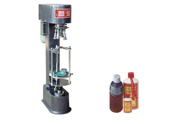máy đóng nắp chai thuốc,máy vặn nắp chai siro bán tự động