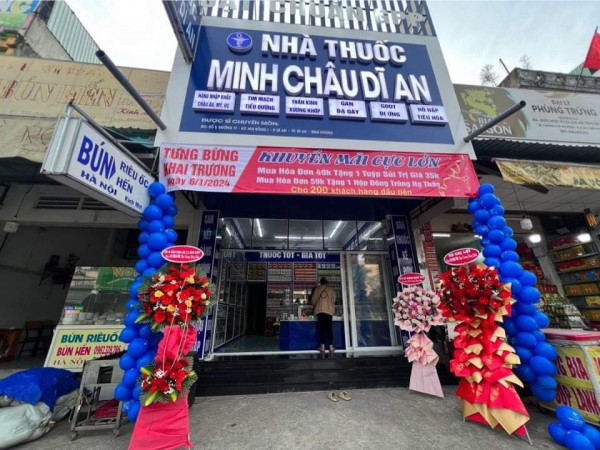 Sang Nhượng Nhà Thuốc Kinh Doanh Ổn Định Tại Dĩ An, Bình Dương