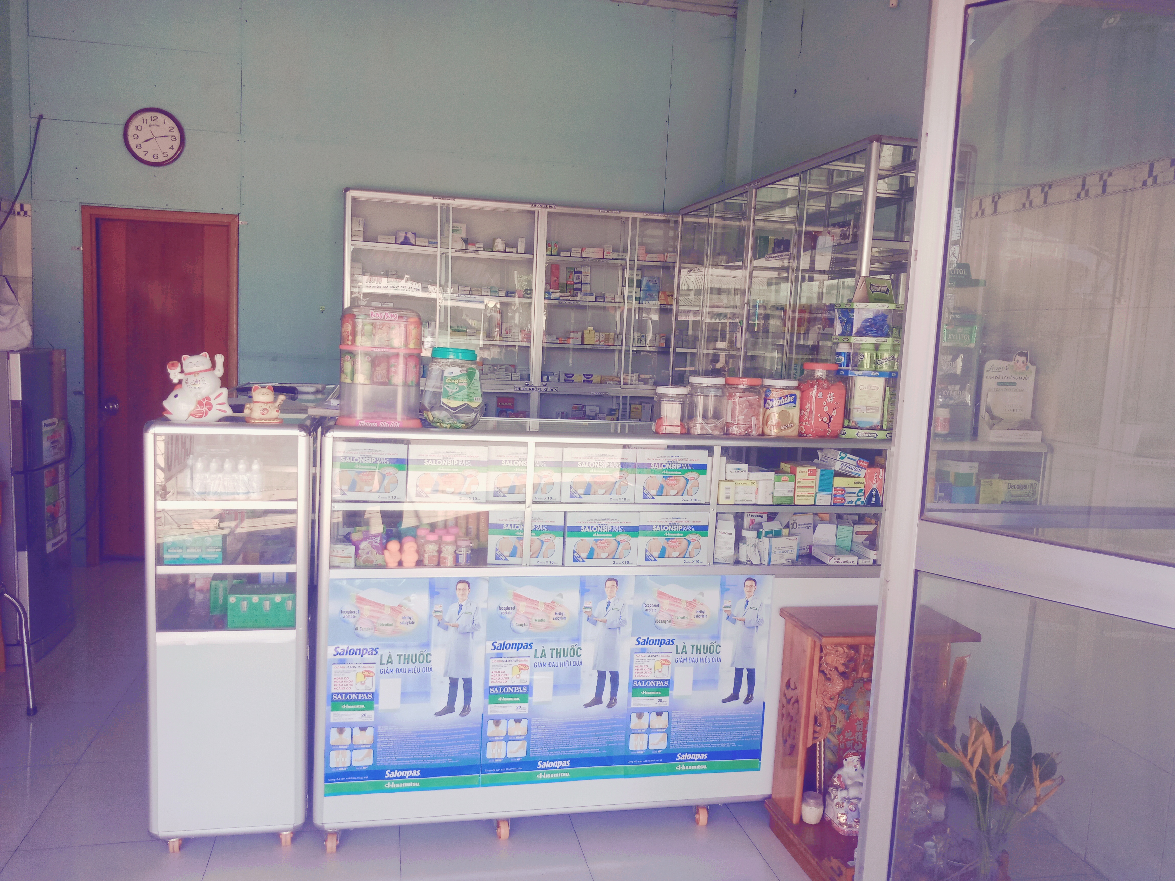 Sang quầy thuốc ở khu công nghiệp tân hương - tiền giang 