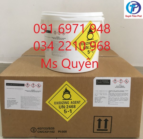 TCCA viên sủi 2g, TCCA 90%, TCCA bột giá cont, giá sỉ